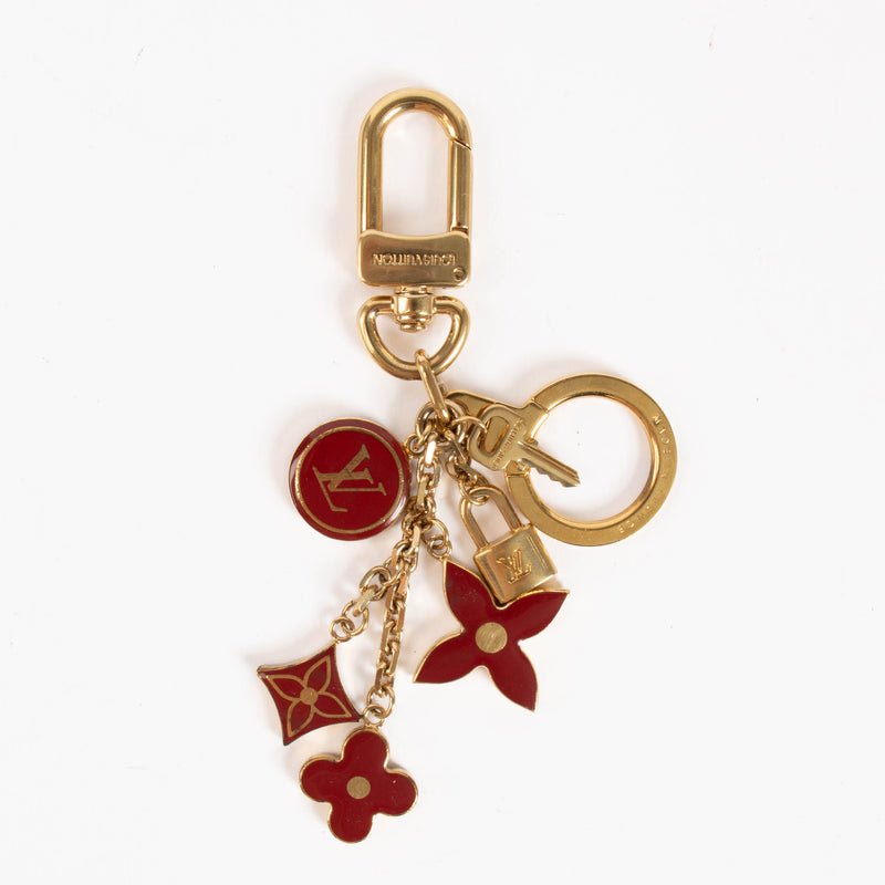 Louis Vuitton Gold Porte Cle De La Bastille Bag Charm