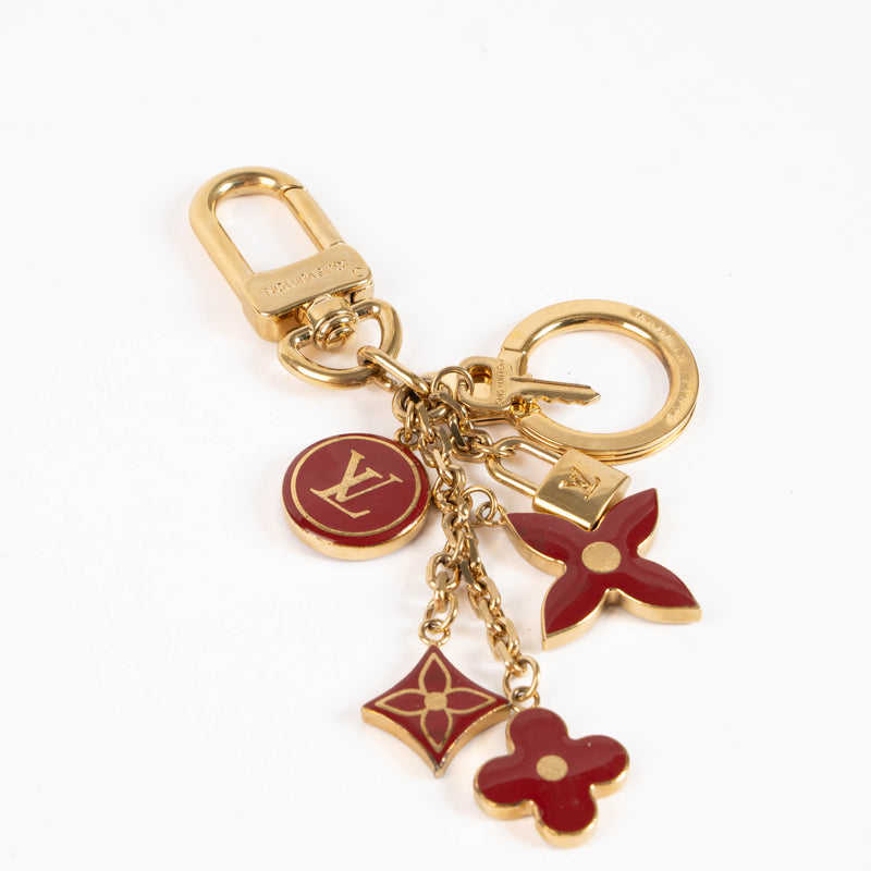 Louis Vuitton Gold Porte Cle De La Bastille Bag Charm