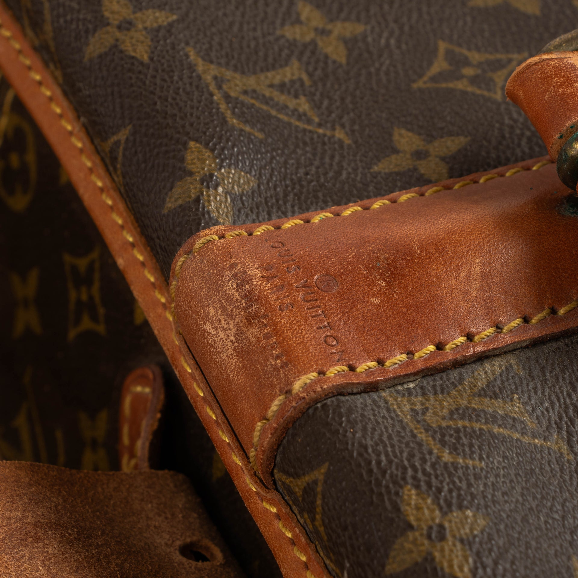 Louis Vuitton Vintage Monogram Portable Garment Bag