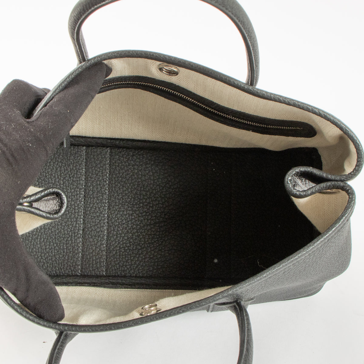 Hermès Garden Party 30 Black Negonda PHW