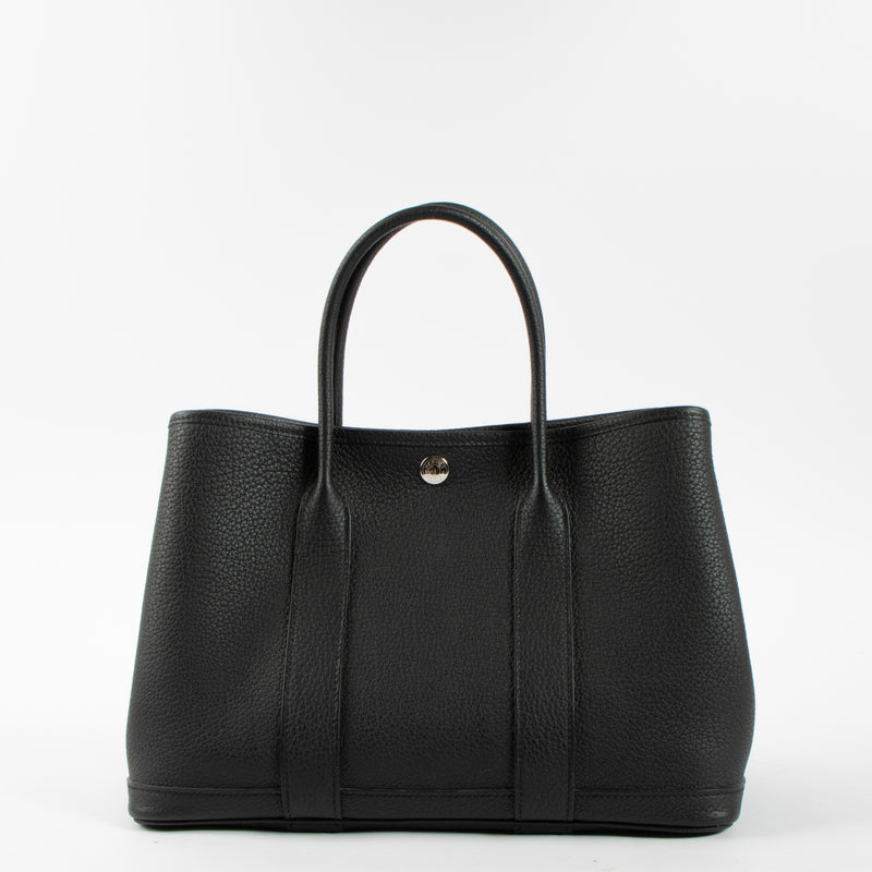 Hermès Garden Party 30 Black Negonda PHW
