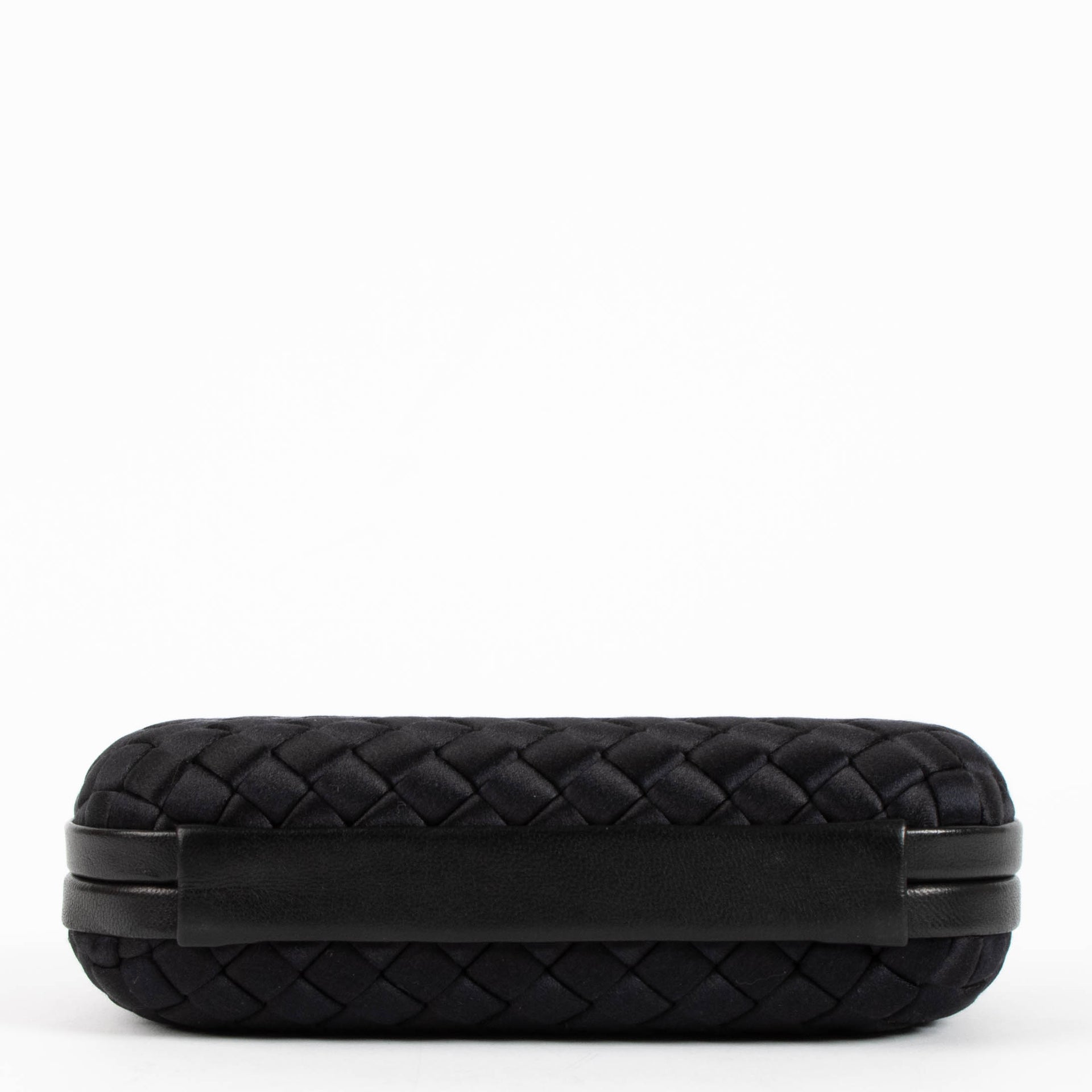Pochette Bottega Veneta en forme de nœud noire