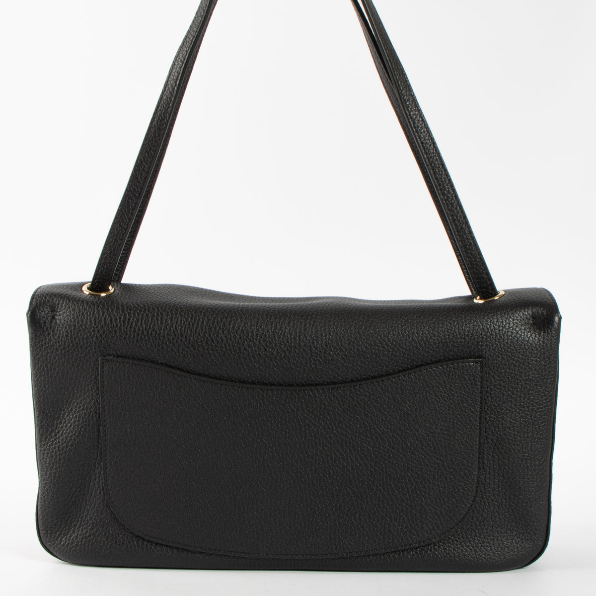 Shop this authentic Chanel 26S Black Grained Calfskin Souplissimo Maxi Flap pre-loved on Labellov.com