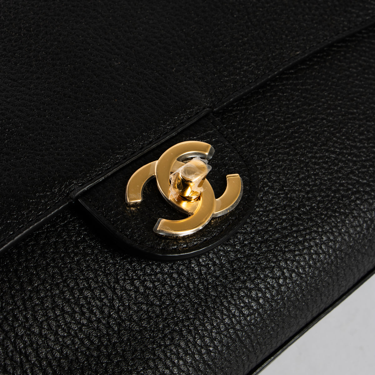 Shop this authentic Chanel 26S Black Grained Calfskin Souplissimo Maxi Flap pre-loved on Labellov.com