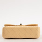 Shop the authentic Chanel Beige Lambskin Medium Classic 11.12 Bag on Labellov.com.
