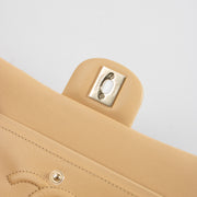 Shop the authentic Chanel Beige Lambskin Medium Classic 11.12 Bag on Labellov.com.