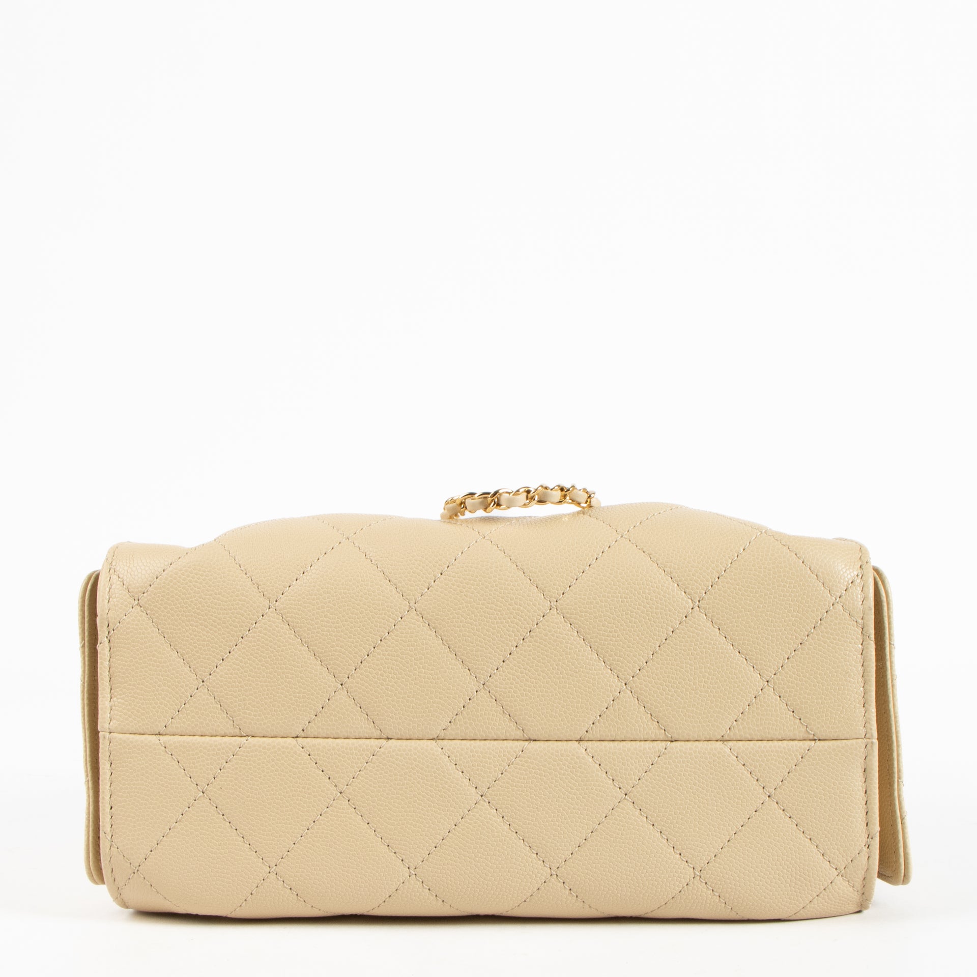 Chanel 26S Beige Caviar Chanel 25 Mini Bag
