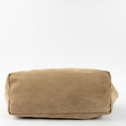 Shop this authentic Chanel Beige Suede Quilted Neo Cabas Small Tote FW2026 pre-loved on Labellov.com