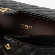 Shop this authentic luxury Chanel Black Caviar Classic 11.12 Handbag Pre-Loved on Labellov.com