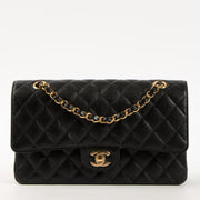 Shop this authentic luxury Chanel Black Caviar Classic 11.12 Handbag Pre-Loved on Labellov.com
