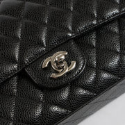 Shop the authentic Chanel Black Caviar Medium Classic 11.12 Bag second hand on Labellov.com!