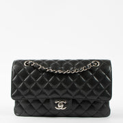 Shop the authentic Chanel Black Caviar Medium Classic 11.12 Bag second hand on Labellov.com!