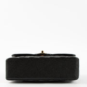 Shop the authentic Chanel Black Caviar Small Classic Flap Bag GHW on Labellov.com.