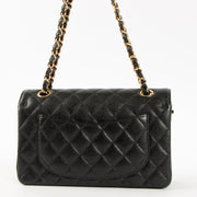 Shop the authentic Chanel Black Caviar Small Classic Flap Bag GHW on Labellov.com.