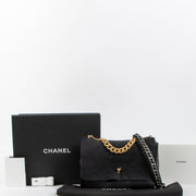Shop the authentic Chanel Black Lambskin Small Chanel 19 Bag second hand on Labellov.com!