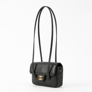 Shop the authentic Chanel 26P Black Caviar Mini Preppy Coco bag brand new on Labellov.com!