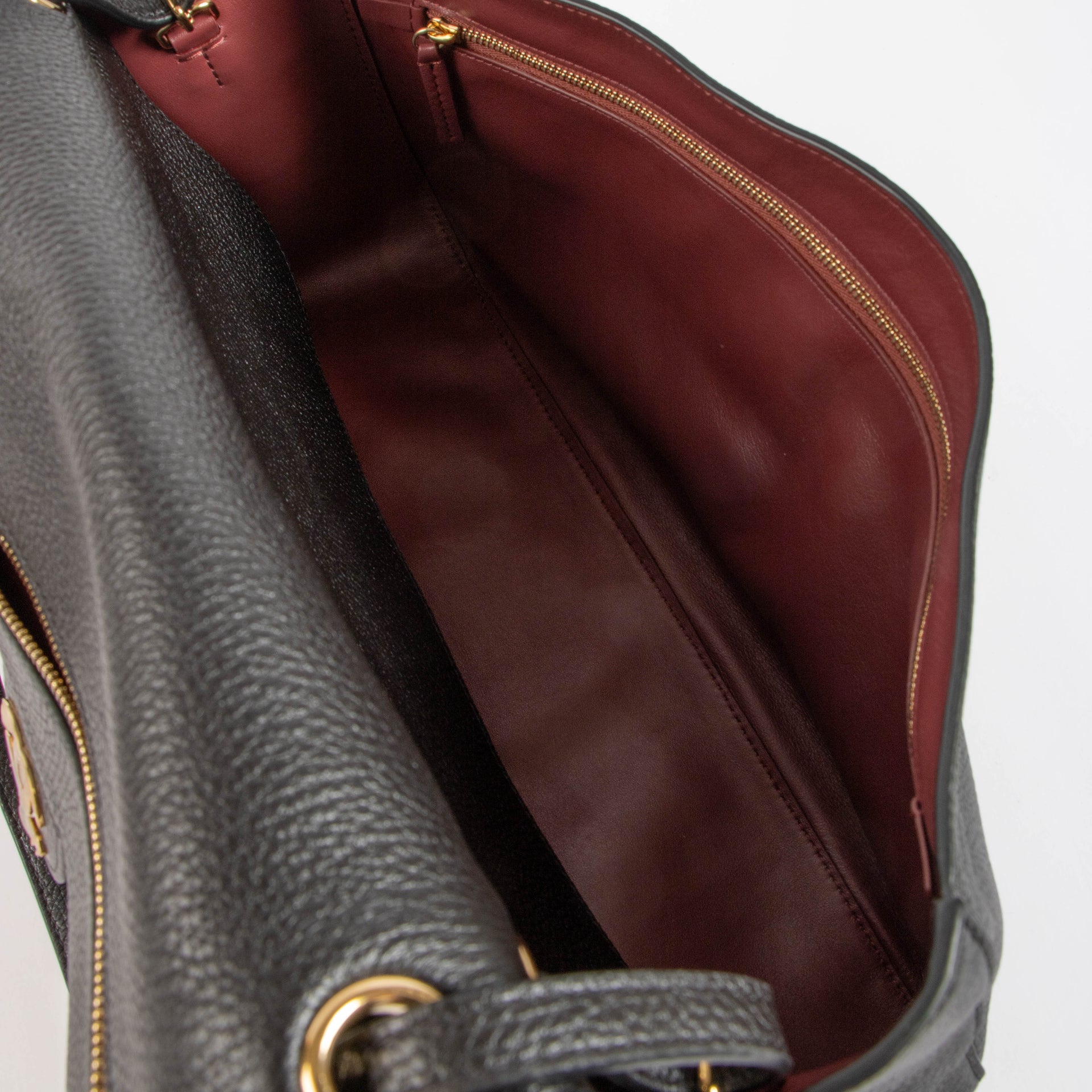 Chanel 26S Black Grained Calfskin Maxi Flap Bag