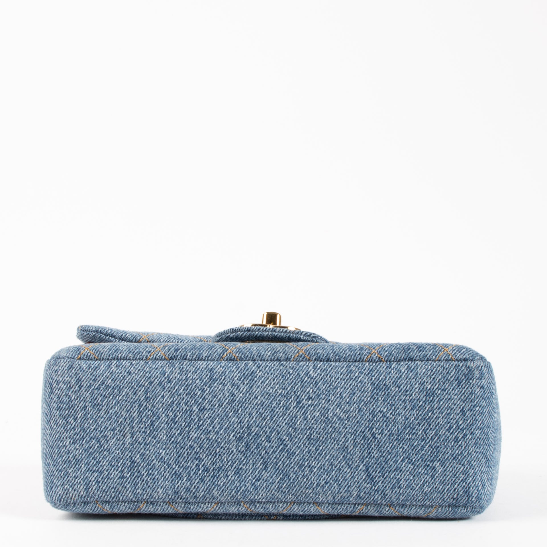 Chanel 26B Blue Denim Mini Flap Bag