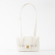 Shop the authentic Chanel 26P White Caviar Mini Preppy Coco bag new on Labellov.com!