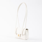 Shop the authentic Chanel 26P White Caviar Mini Preppy Coco bag new on Labellov.com!