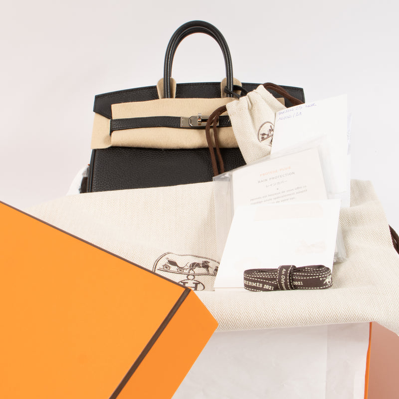 Hermès Birkin 25 Black Togo PHW