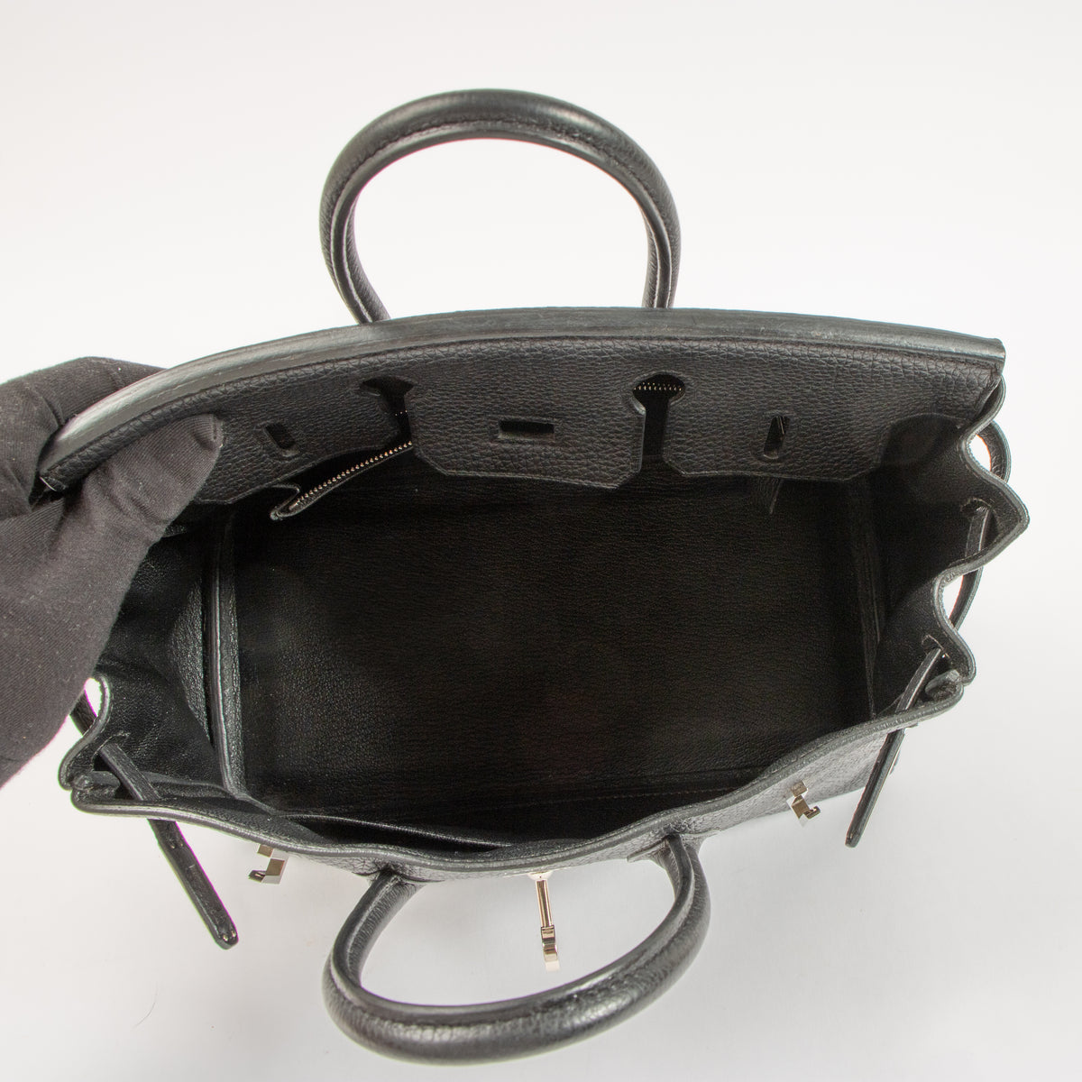Hermès Birkin 25 Black Togo PHW