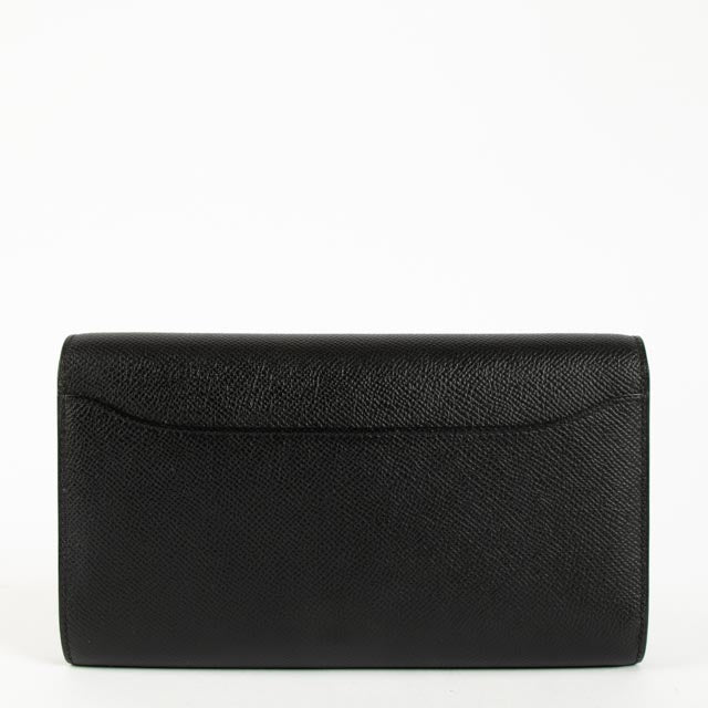 Hermès Constance Black Epsom GHW To Go Wallet