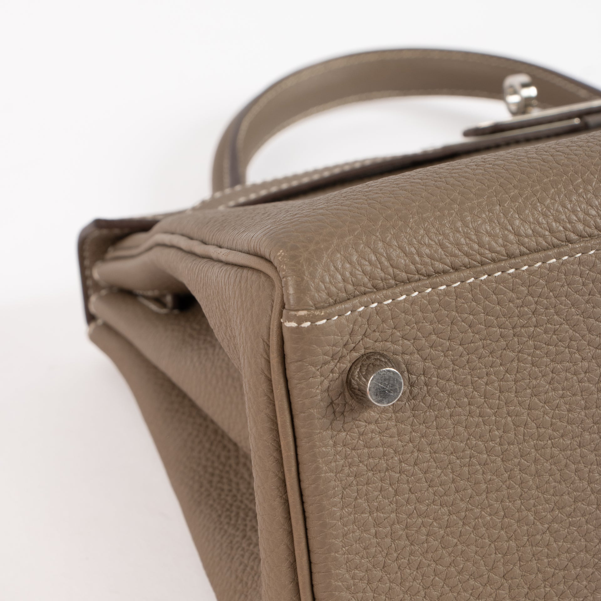 Hermès Kelly 28 Etoupe Togo PHW