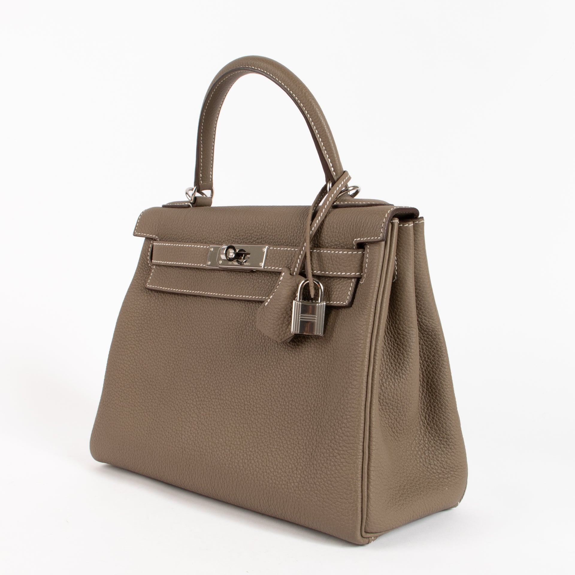 Hermès Kelly 28 Etoupe Togo PHW