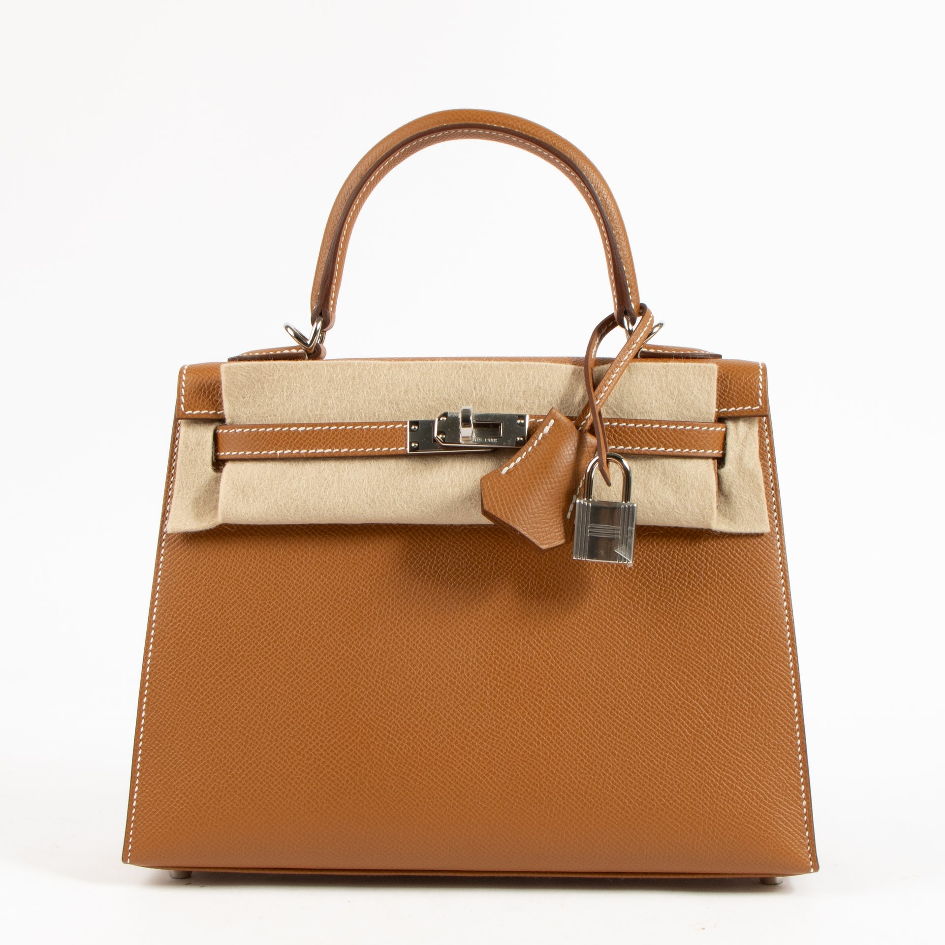 Hermès Kelly 25 Gold Epsom GHW