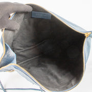 Shop the authentic Balenciaga Blue City Clutch second hand on Labellov.com!