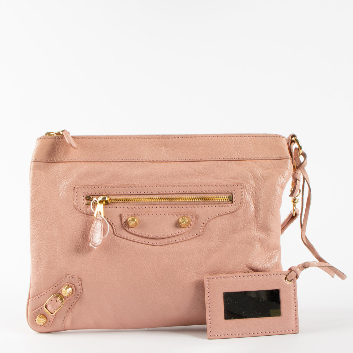 Shop the authentic Balenciaga Pink Clutch second hand on Labellov.com!