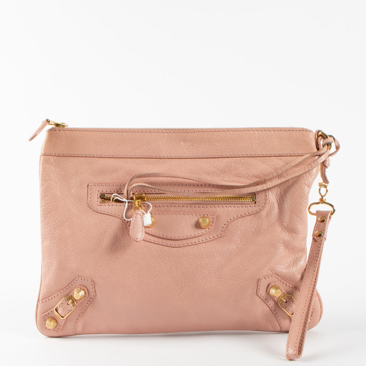 Shop the authentic Balenciaga Pink Clutch second hand on Labellov.com!
