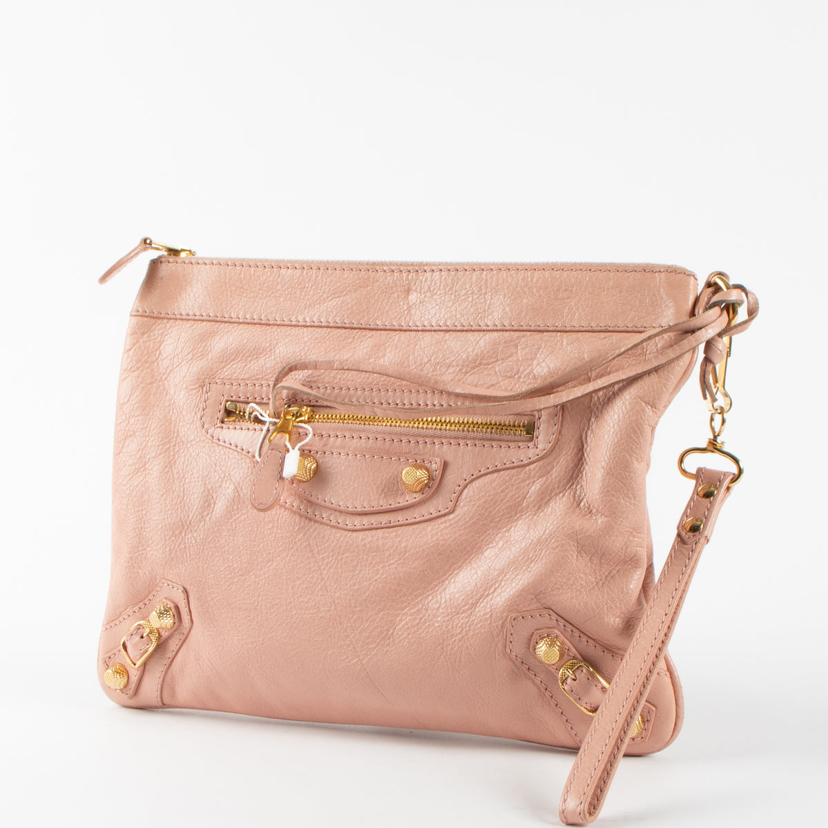 Shop the authentic Balenciaga Pink Clutch second hand on Labellov.com!