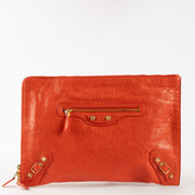 Shop the authentic Balenciaga Red Clutch second hand on Labellov.com!