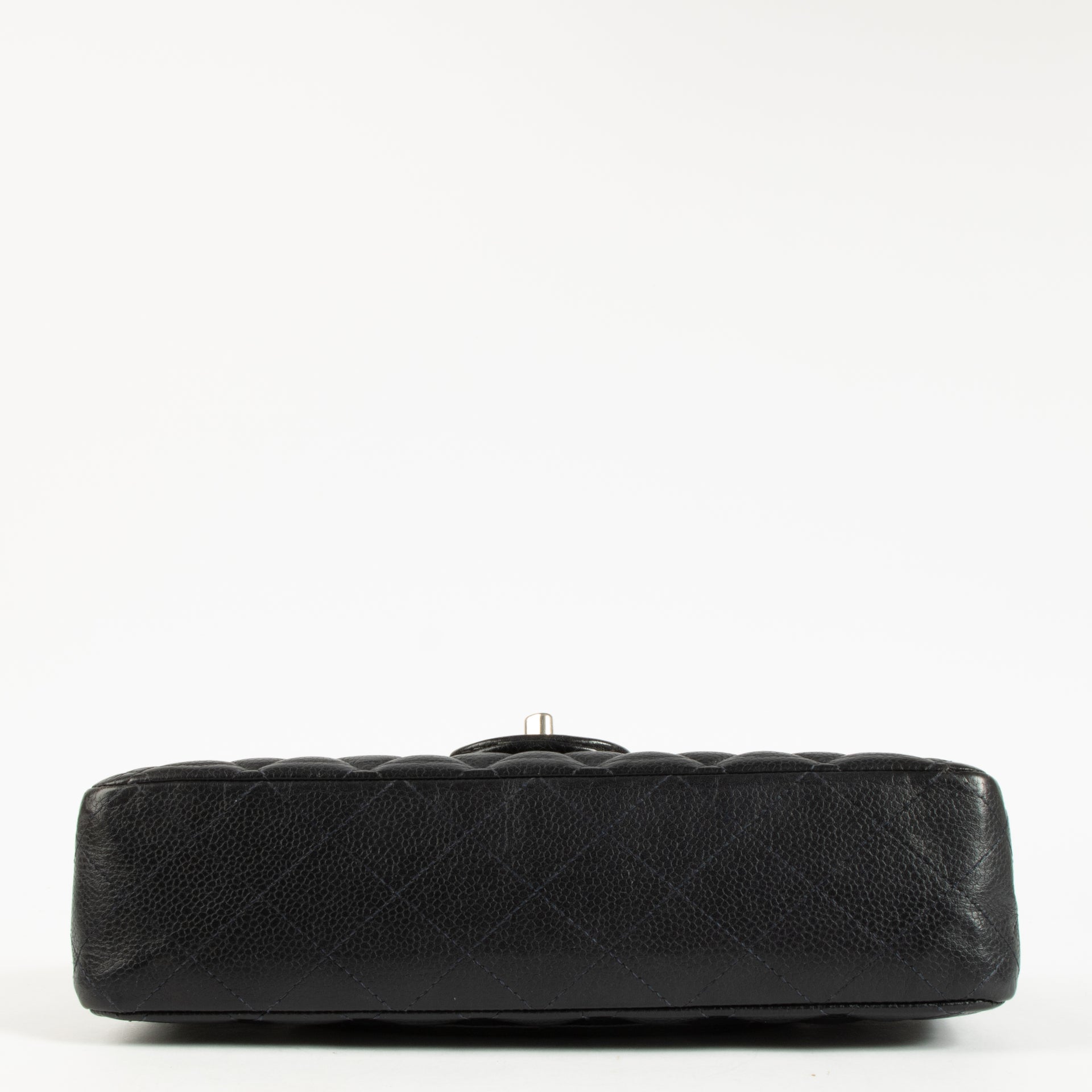 Chanel Navy Caviar Medium Classic 11.12 Bag