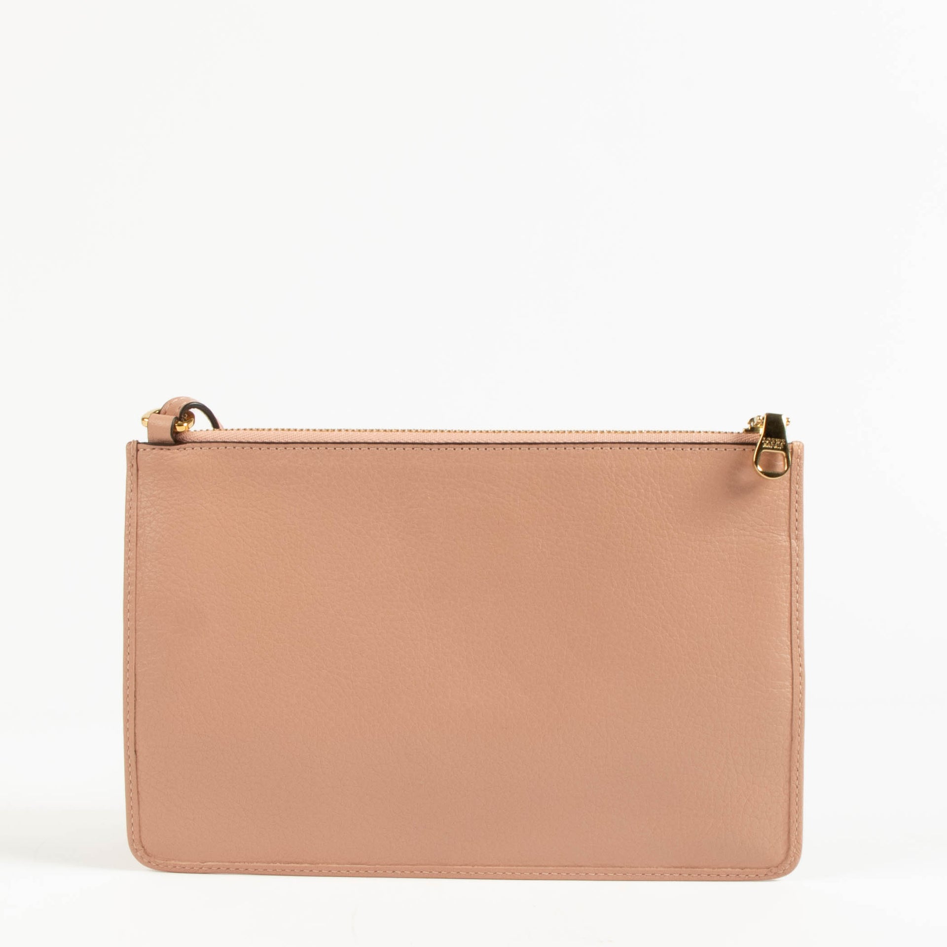 Loewe Vintage Nude Leather Clutch