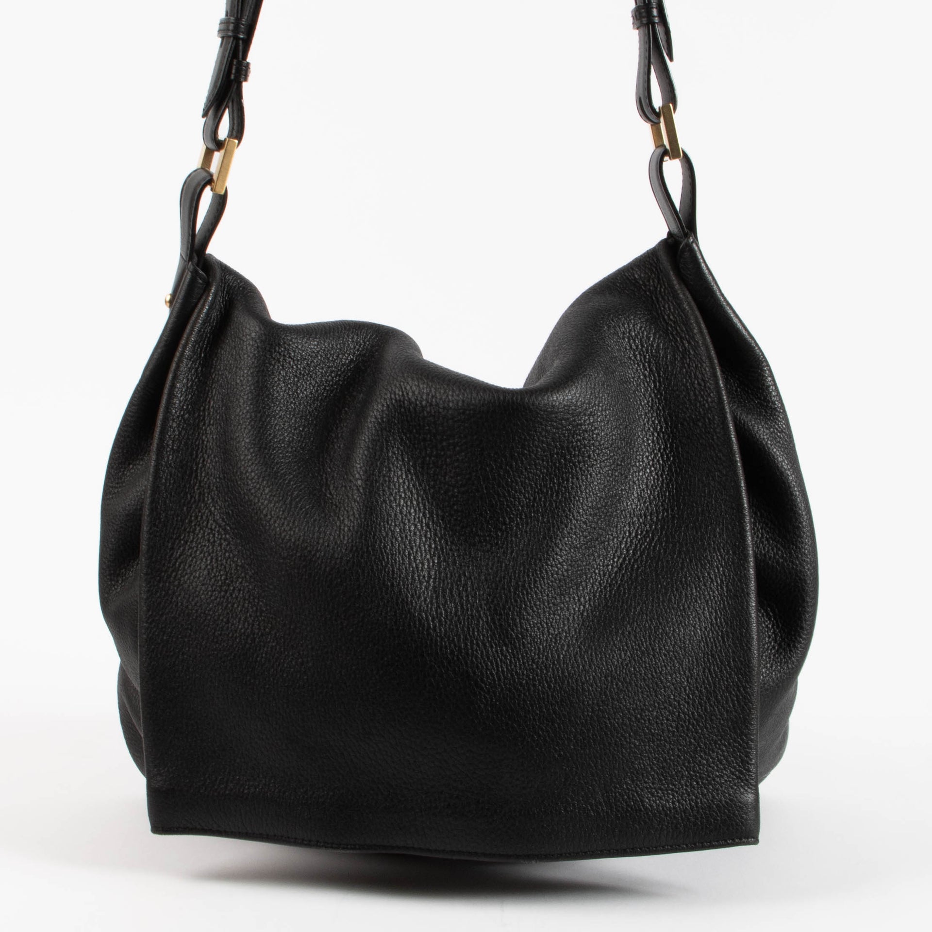Delvaux Black Cerf Léon MM Bag