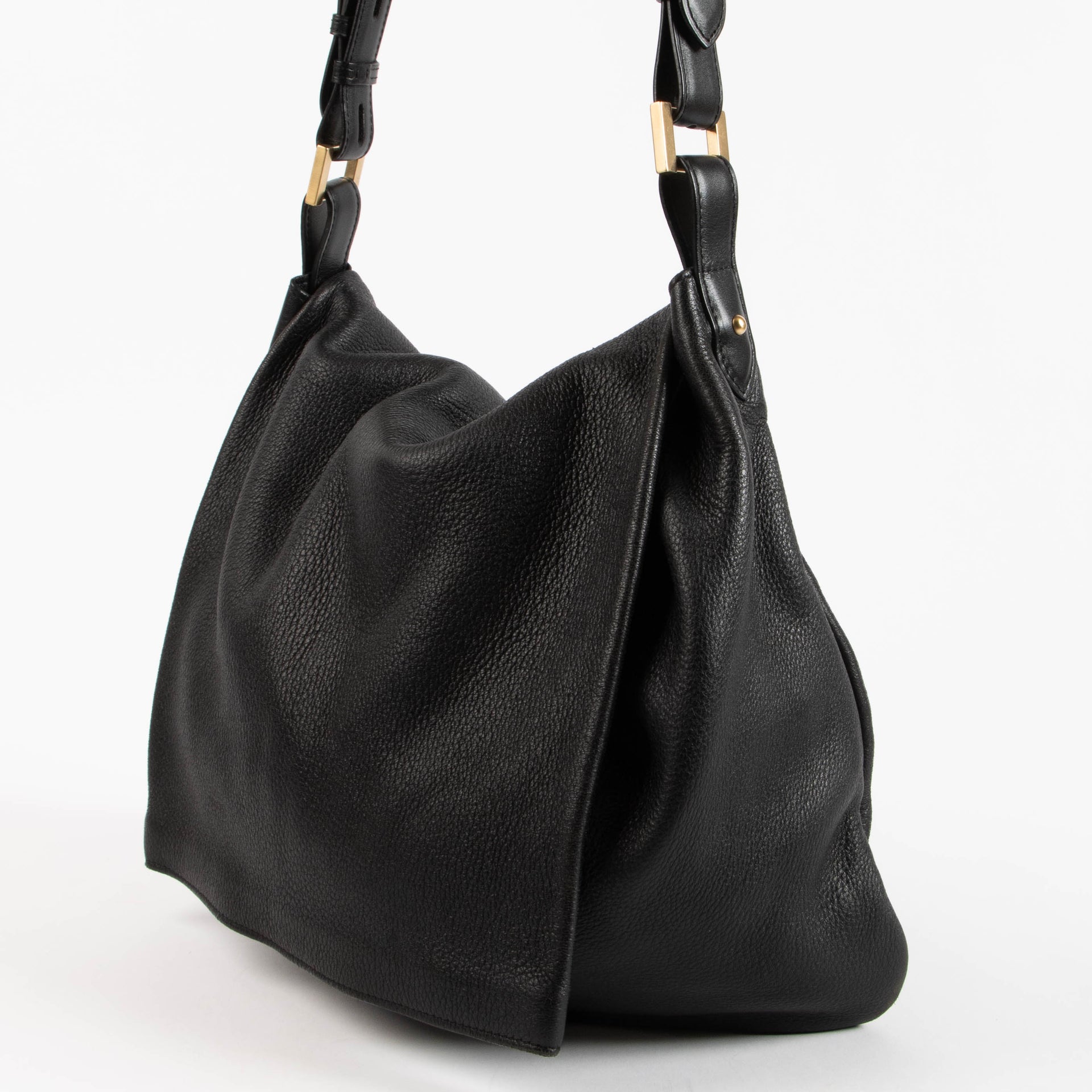 Delvaux Black Cerf Léon MM Bag