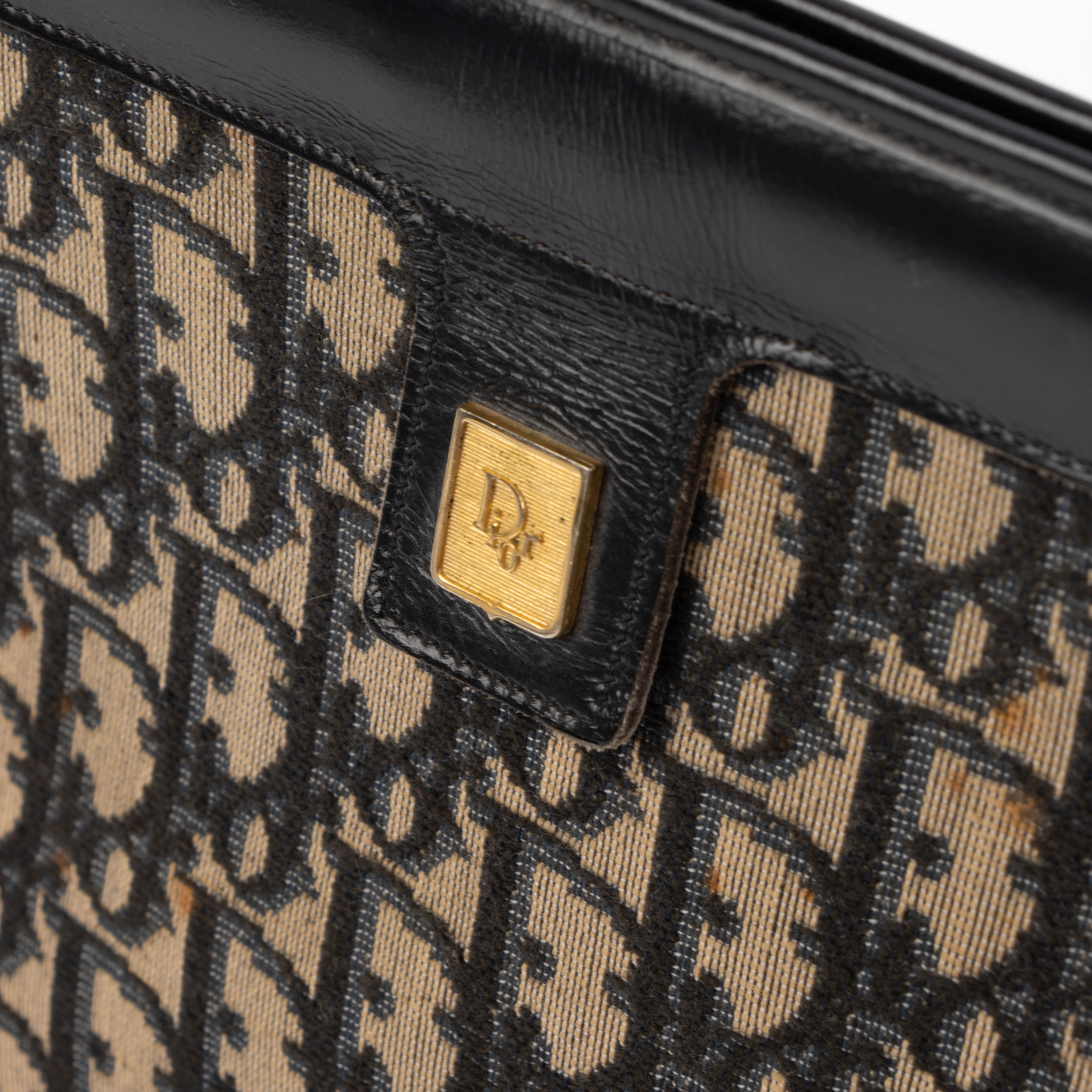 Christian Dior Vintage Blue Oblique Clutch – Labellov