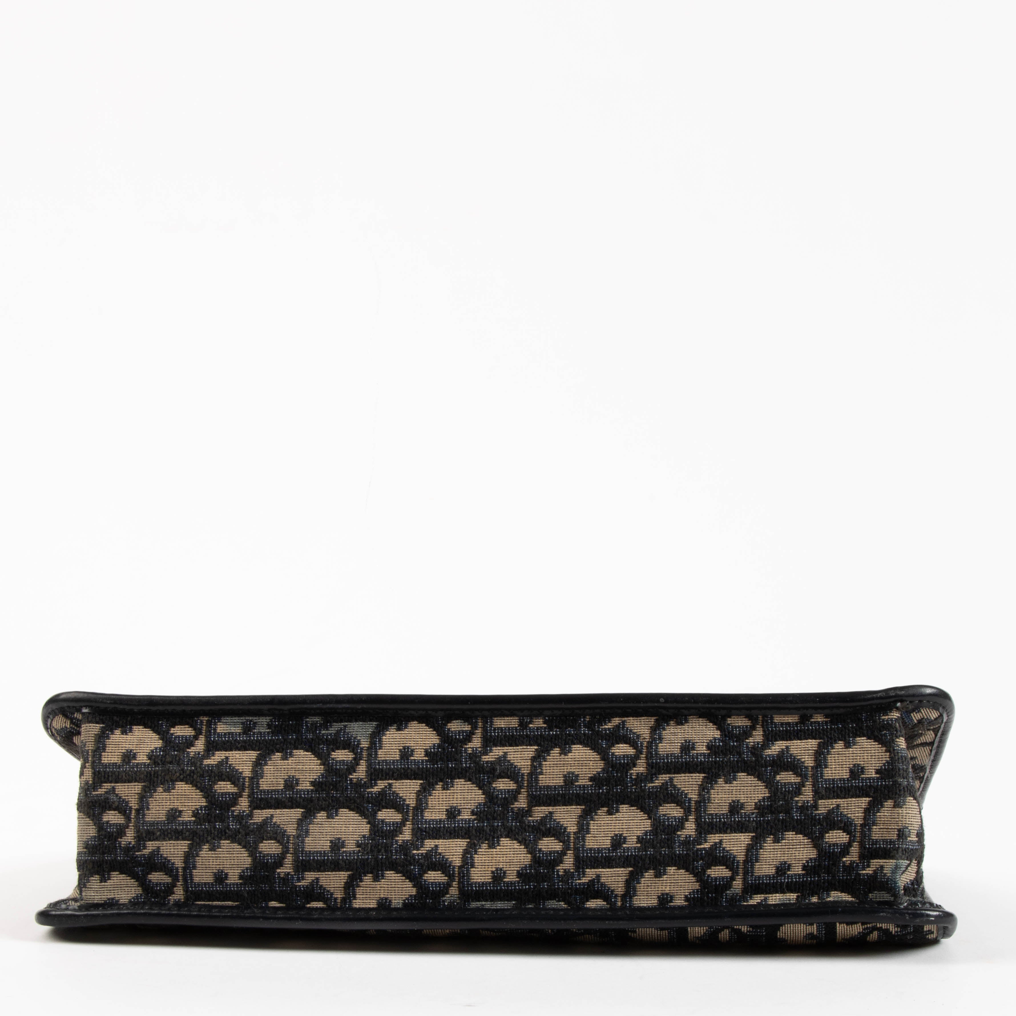 Christian Dior Vintage Blue Oblique Clutch – Labellov