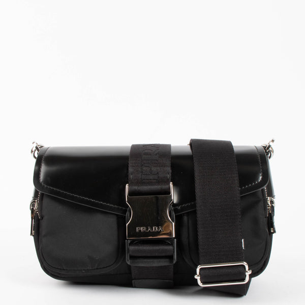 Prada Black Pocket Crossbody bag – Labellov