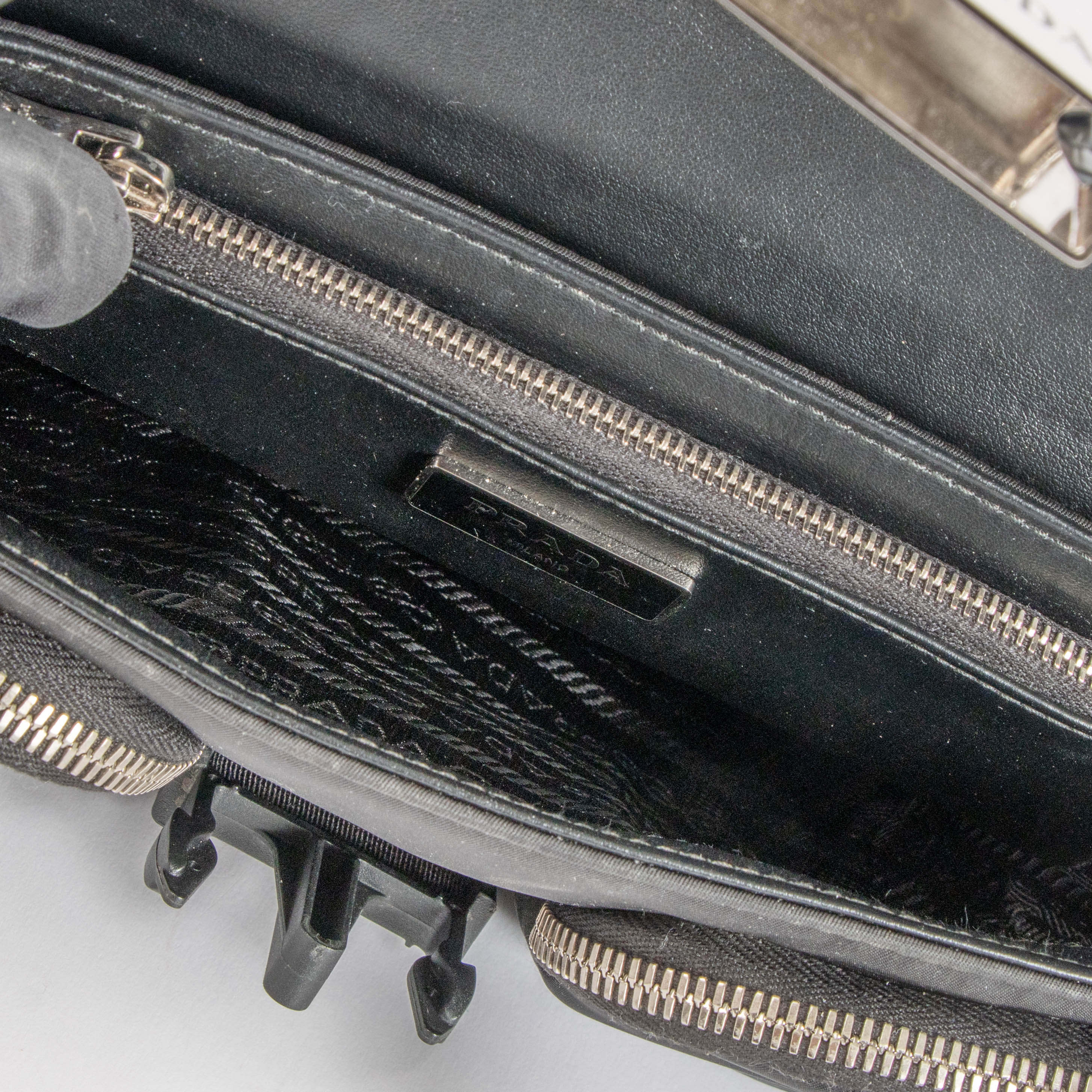 Prada Black Pocket Crossbody bag – Labellov