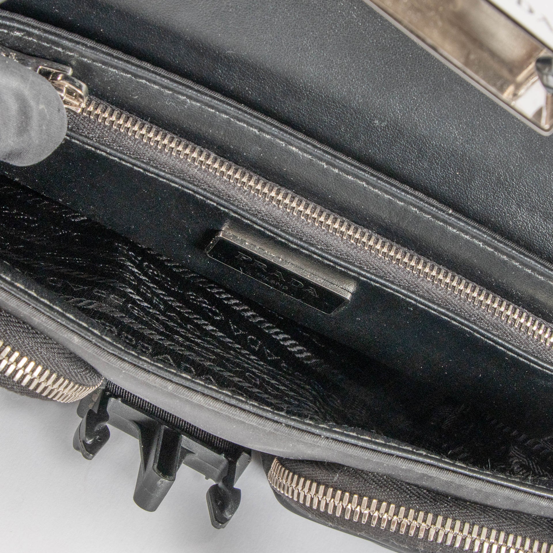 Prada Black Pocket Crossbody bag
