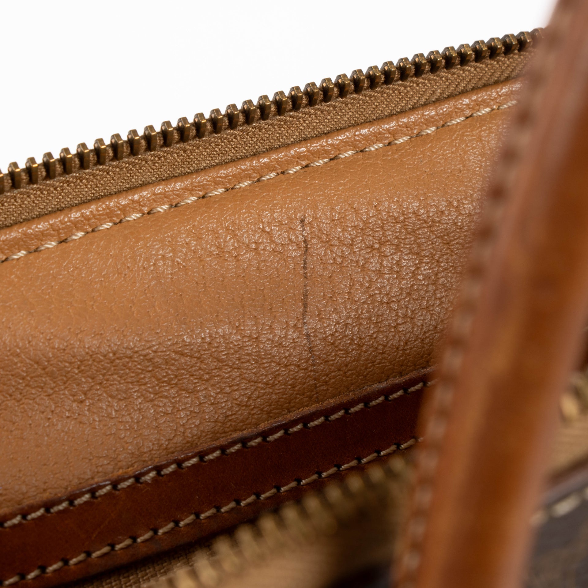 Celine Macadam Canvas Dome Top Handle Bag