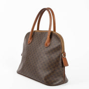Celine Macadam Canvas Dome Top Handle Bag, beautiful vintage preloved celiné macadam bag