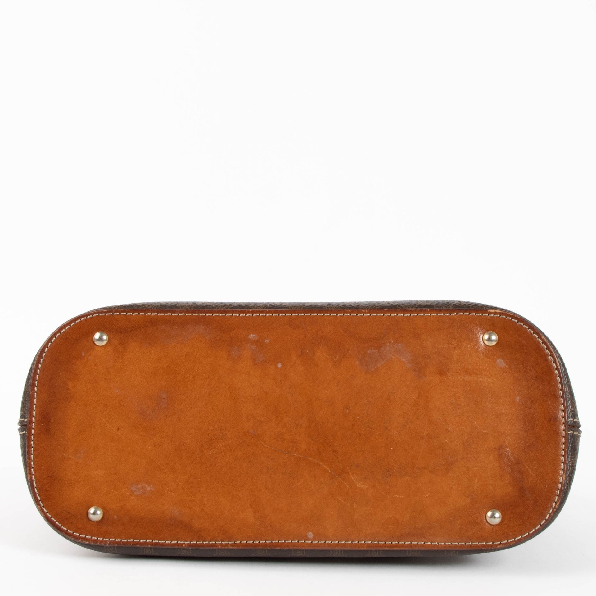 Celine Macadam Canvas Dome Top Handle Bag