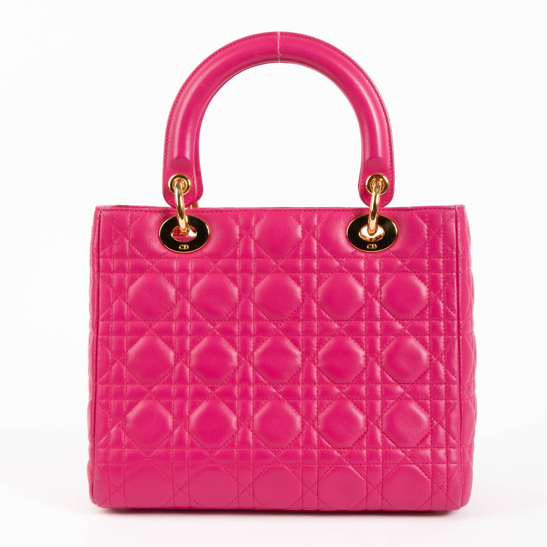 Christian Dior Pink Medium Lady Dior