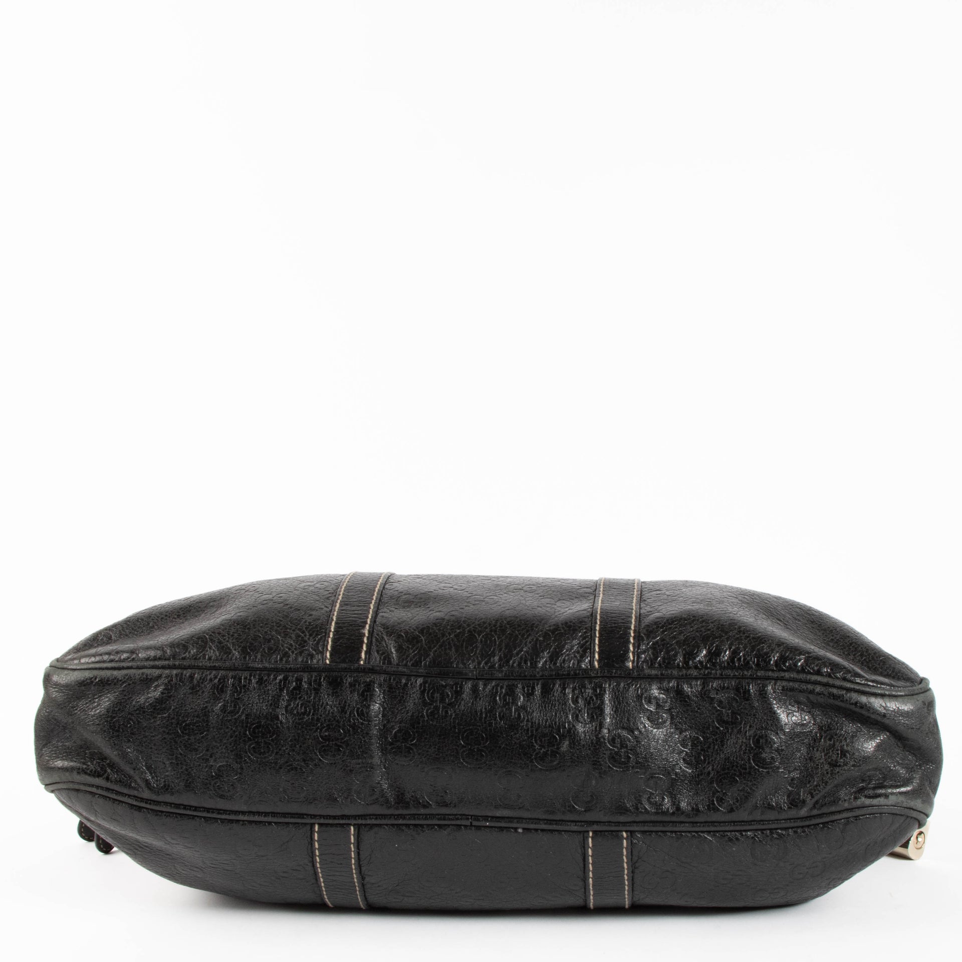 Gucci Black Guccissima Leather Briefcase