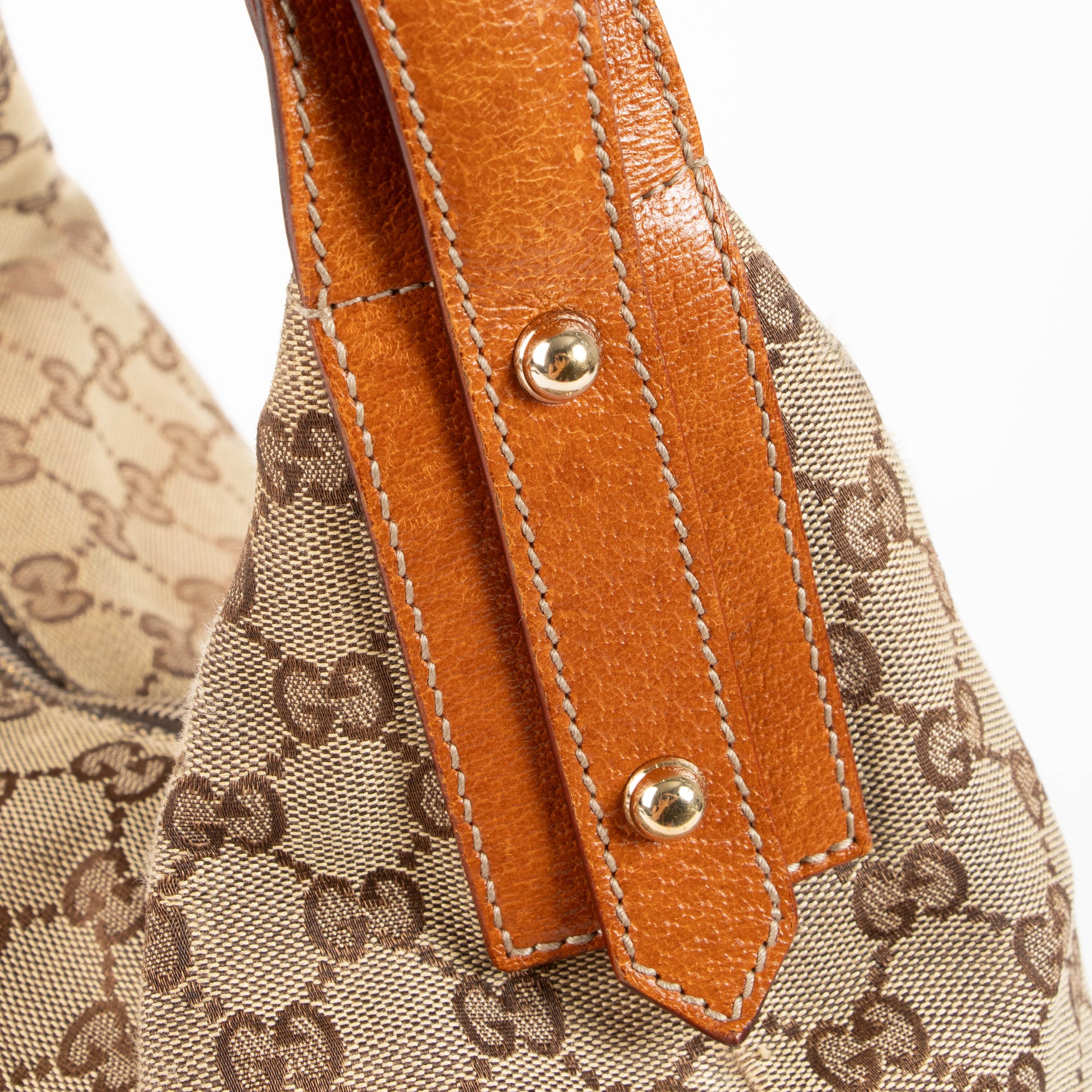 Gucci GG Canvas Medium Horsebit Hobo